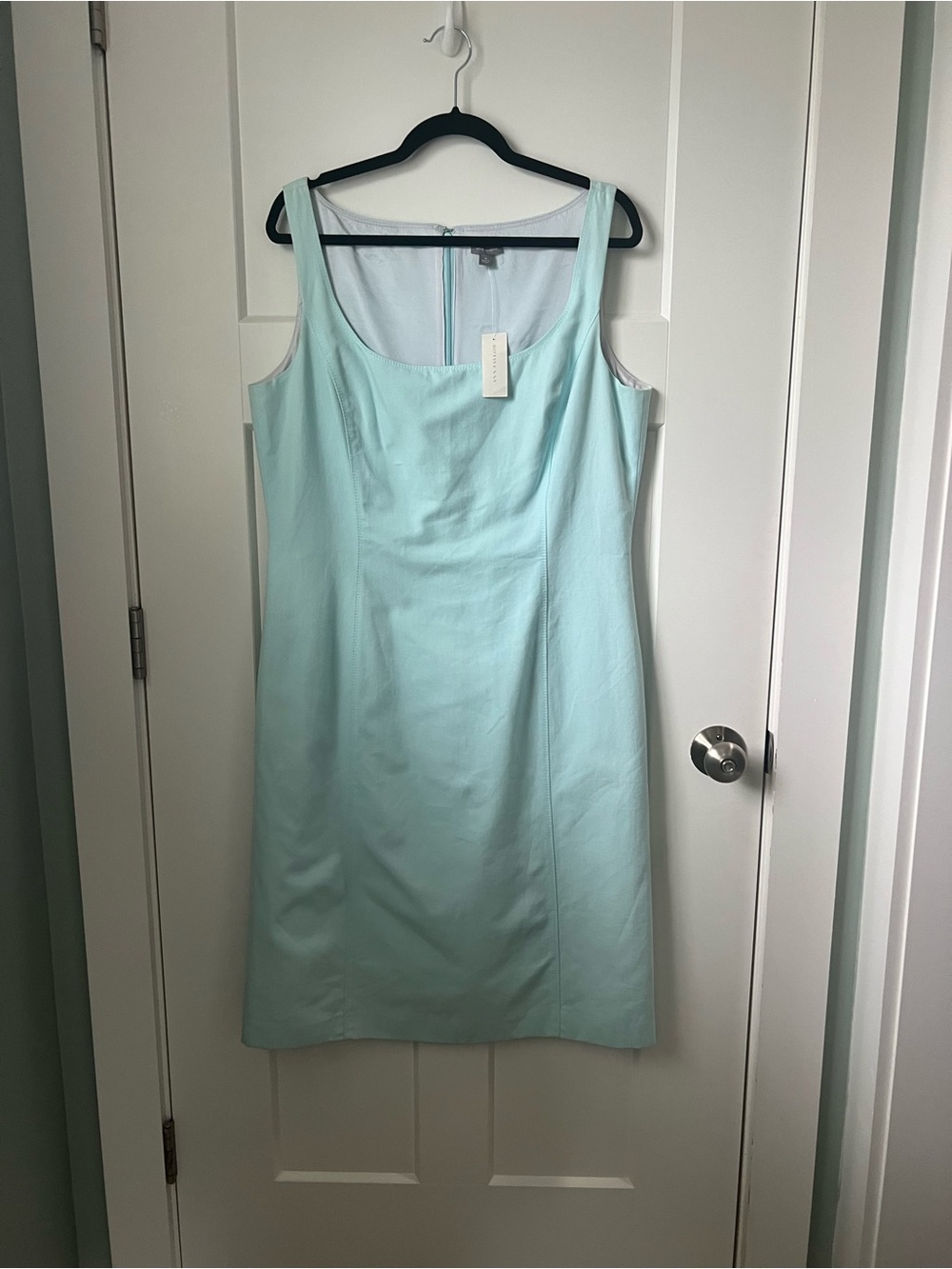 Ann Taylor Icy Blue Sheath Dress